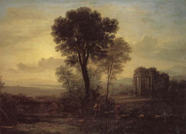 Claude Lorrain Morning Norge oil painting art